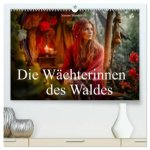 Die Wächterinnen des Waldes (hochwertiger Premium Wandkalender 2025 DIN A2 quer), Kunstdruck in Hochglanz