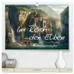 Im Reich der Elben (hochwertiger Premium Wandkalender 2025 DIN A2 quer), Kunstdruck in Hochglanz