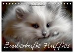 Zauberhafte Fluffies (Tischkalender 2025 DIN A5 quer), CALVENDO Monatskalender