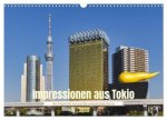 Impressionen aus Tokio, der Megastadt im Land der aufgehenden Sonne (Wandkalender 2025 DIN A3 quer), CALVENDO Monatskalender