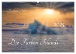 Die Farben Islands (Wandkalender 2025 DIN A2 quer), CALVENDO Monatskalender