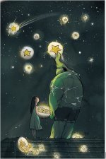 Ex-libris Hulk par Peach Momoko (30 x 40 cm)