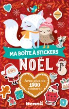 Ma boite à stickers - Noël (Renard blanc et oiseau)