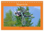 Slopestyle Mountainbike (Tischkalender 2025 DIN A5 quer), CALVENDO Monatskalender