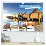 Fischland Darß, Land zwischen Ostsee und Bodden (hochwertiger Premium Wandkalender 2025 DIN A2 quer), Kunstdruck in Hochglanz