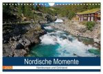 Nordische Momente (Wandkalender 2025 DIN A4 quer), CALVENDO Monatskalender