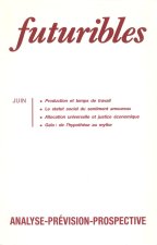 Futuribles 144, juin 1990. Production et temps de travail