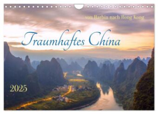 Traumhaftes China (Wandkalender 2025 DIN A4 quer), CALVENDO Monatskalender