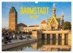 Darmstadt im Licht (Wandkalender 2025 DIN A3 quer), CALVENDO Monatskalender