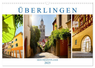 Überlingen - Mein Freizeitplaner (Wandkalender 2025 DIN A3 quer), CALVENDO Monatskalender