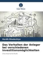 Das Verhalten der Anleger bei verschiedenen Investitionsmöglichkeiten