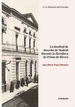 La Facultad de Derecho de Madrid durante la Dictadura de Primo de Rivera