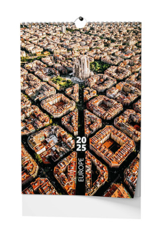 Europe 2025 - nástěnný kalendář