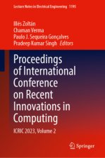 Proceedings of International Conference on Recent Innovations in Computing