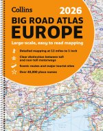 Collins Big Easy Road Atlas Europe