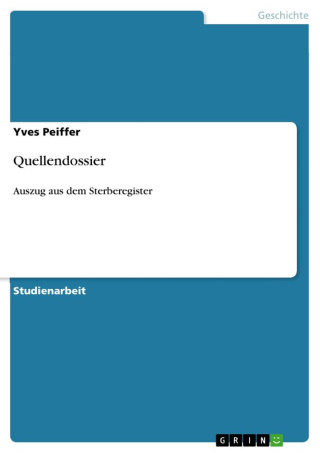 Quellendossier