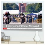 Faszination Oldtimer Motorrad - Momentaufnahmen von Hamburger Stadtparkrennen (hochwertiger Premium Wandkalender 2025 DIN A2 quer), Kunstdruck in Hoch