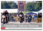 Faszination Oldtimer Motorrad - Momentaufnahmen von Hamburger Stadtparkrennen (Tischkalender 2025 DIN A5 quer), CALVENDO Monatskalender
