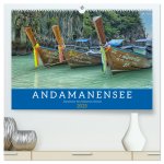 Andamanensee Randmeer des Indischen Ozeans (hochwertiger Premium Wandkalender 2025 DIN A2 quer), Kunstdruck in Hochglanz