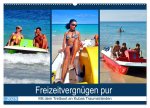 Freizeitvergnügen pur - Mit dem Tretboot an Kubas Traumstränden (Wandkalender 2025 DIN A2 quer), CALVENDO Monatskalender
