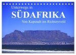 Unterwegs in Südafrika- von Kapstadt ins Richtersveld (Tischkalender 2025 DIN A5 quer), CALVENDO Monatskalender