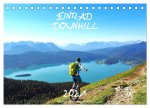 Einrad Downhill (Tischkalender 2025 DIN A5 quer), CALVENDO Monatskalender