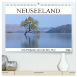 Neuseeland - Naturwunder am Ende der Welt (hochwertiger Premium Wandkalender 2025 DIN A2 quer), Kunstdruck in Hochglanz