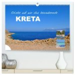 Erlebe mit mir das bezaubernde Kreta (hochwertiger Premium Wandkalender 2025 DIN A2 quer), Kunstdruck in Hochglanz