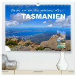 Erlebe mit mir das geheimnisvolle Tasmanien (hochwertiger Premium Wandkalender 2025 DIN A2 quer), Kunstdruck in Hochglanz