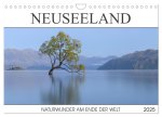 Neuseeland - Naturwunder am Ende der Welt (Wandkalender 2025 DIN A4 quer), CALVENDO Monatskalender