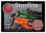 Starflite verkannte Moped Schönheiten (Wandkalender 2025 DIN A2 quer), CALVENDO Monatskalender