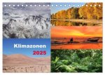 Klimazonen 2025 (Tischkalender 2025 DIN A5 quer), CALVENDO Monatskalender