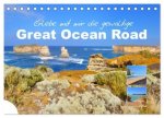 Erlebe mit mir die gewaltige Great Ocean Road (Tischkalender 2025 DIN A5 quer), CALVENDO Monatskalender