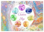 Chakren Yoga (Tischkalender 2025 DIN A5 quer), CALVENDO Monatskalender