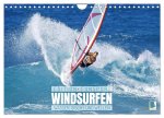 Windsurfen: Wasser, Gischt und Wellen - Edition Funsport (Wandkalender 2025 DIN A4 quer), CALVENDO Monatskalender