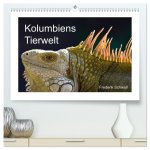 Kolumbiens Tierwelt (hochwertiger Premium Wandkalender 2025 DIN A2 quer), Kunstdruck in Hochglanz