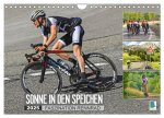 Sonne in den Speichen - Faszination Rennrad (Wandkalender 2025 DIN A4 quer), CALVENDO Monatskalender