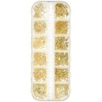Füllmaterial Formen Mix, Gold, 8g
