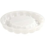 Silikon Gießform Untersetzer, Ø 13 x 2 cm / Außenmaß Silikonform Ø 13,4 x 2,2 cm