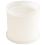 Silikon Gießform Behälter zylindrisch,Ø 8,5 cm x 8,5 cm / Außenmaß Silikonform Ø 10 x 9 cm