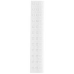 Silikon Gießform Buchstaben Würfel / Außenmaß Silikonform 4 x 21,5 cm