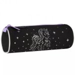 Piórnik tuba 1 zamek. Unicorn holo.