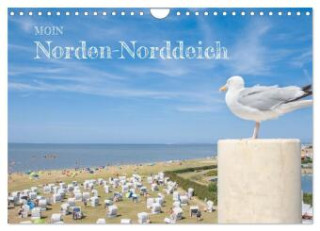 Moin Norden-Norddeich (Wandkalender 2025 DIN A4 quer), CALVENDO Monatskalender