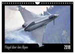Flügel über den Alpen (Wandkalender 2025 DIN A4 quer), CALVENDO Monatskalender