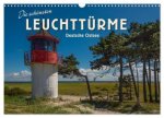 Die schönsten Leuchttürme - Deutsche Ostsee (Wandkalender 2025 DIN A3 quer), CALVENDO Monatskalender