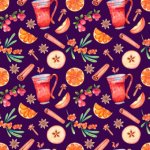 Servietten »Glühwein«