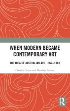 When Modern Became Contemporary Art