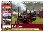 Irish Steam - 50. Dampftreffen in Stradbally (Tischkalender 2025 DIN A5 quer), CALVENDO Monatskalender