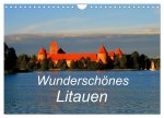 Wunderschönes Litauen (Wandkalender 2025 DIN A4 quer), CALVENDO Monatskalender