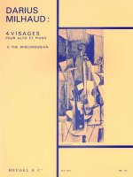 DARIUS MILHAUD : QUATRE VISAGES OP.238 NO.2 - THE WISCONSONIAN - ALTO ET PIANO